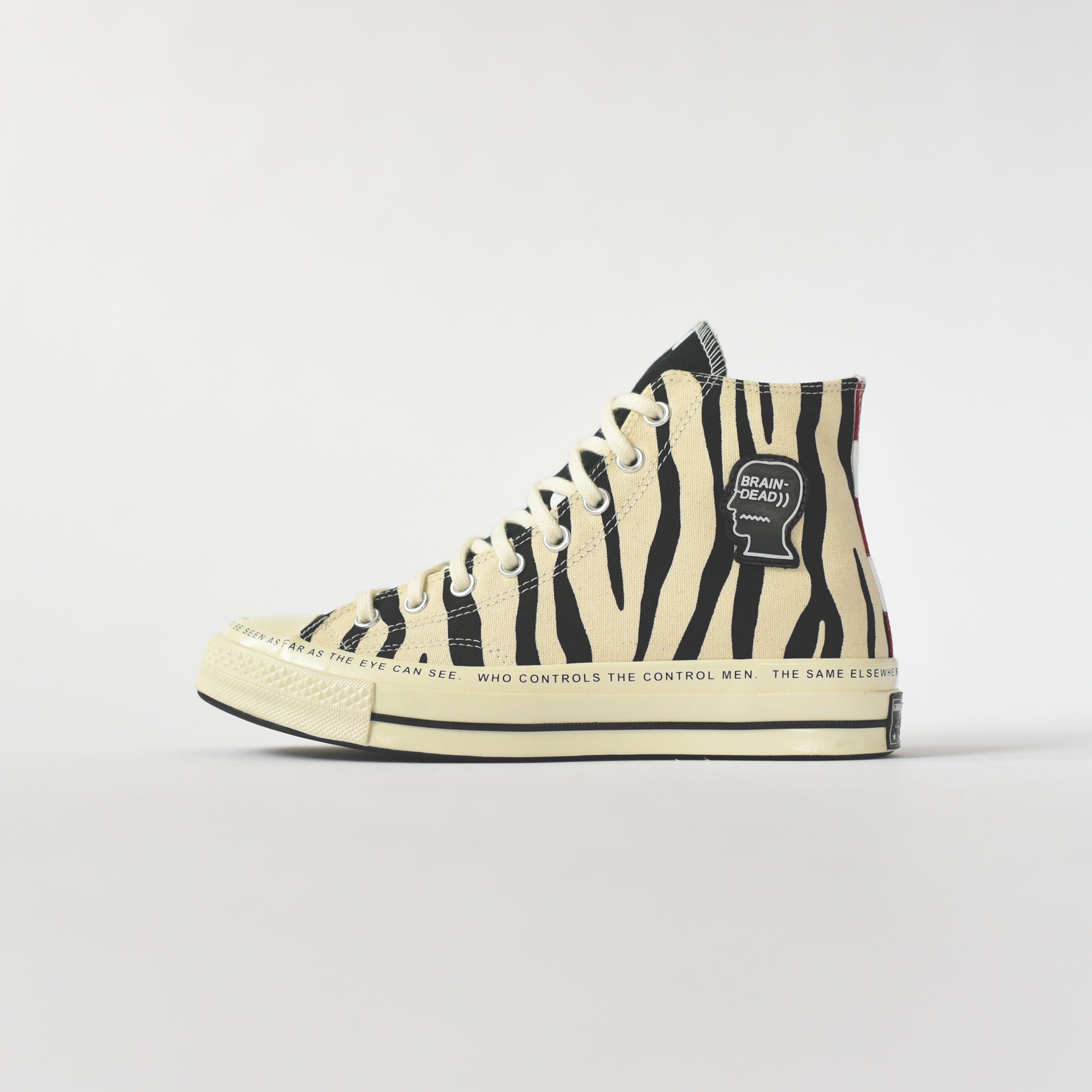 Converse x Brain Dead Chuck 70 High - Egret / Black / Multi