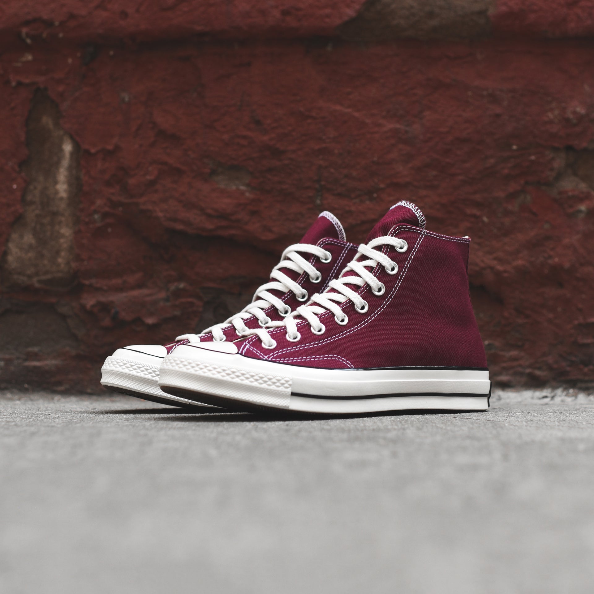 Converse Chuck Taylor 70s High - Burgundy / White