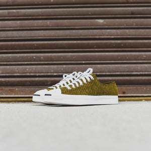 Converse Jack Purcell Widewale Cord Ox - Surplus Olive / White