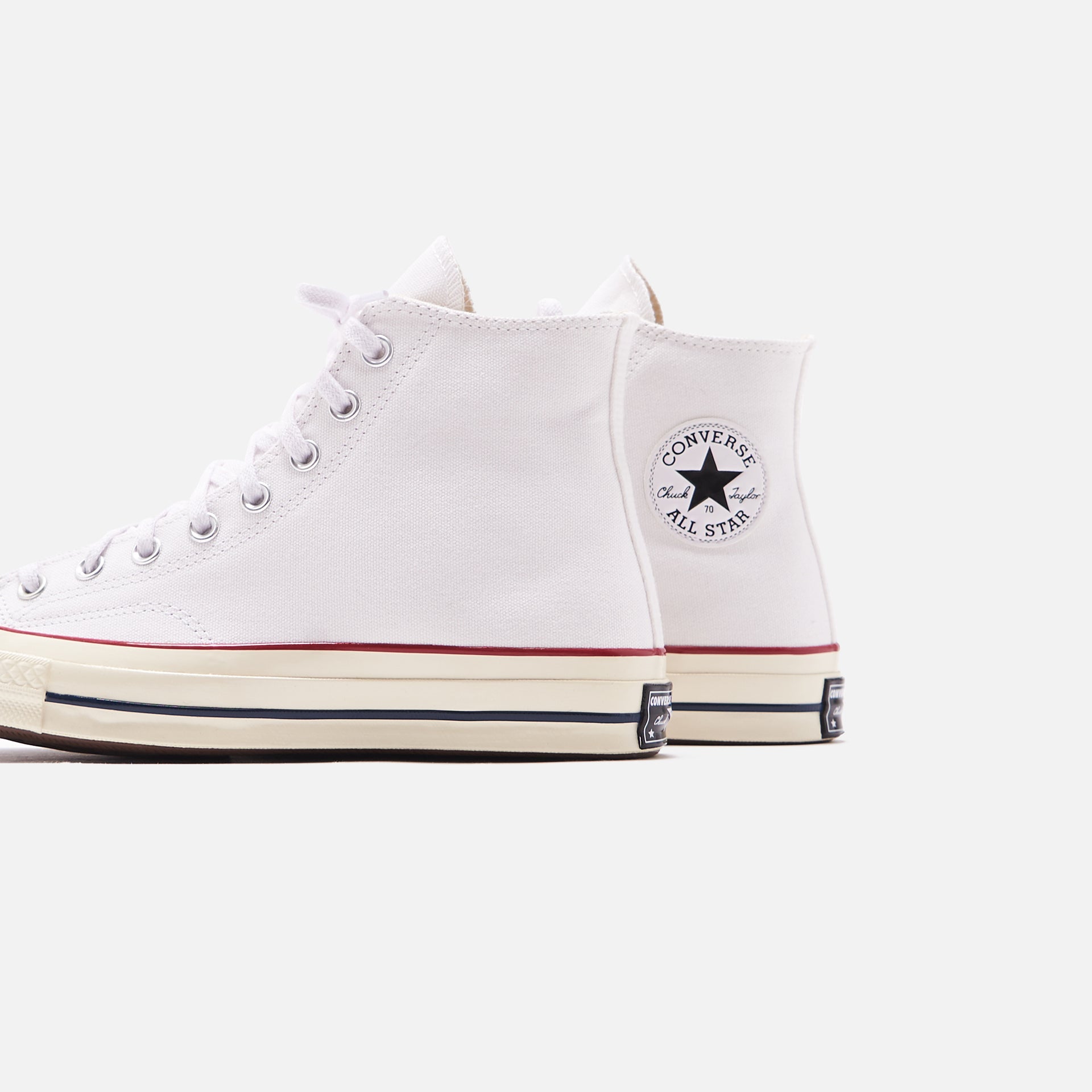 Converse Chuck Taylor '70 High - White / Garnet / Egret