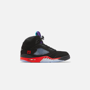 Nike Air Jordan 5 Retro Top 3 - Black / Emerald / Fire / Grape