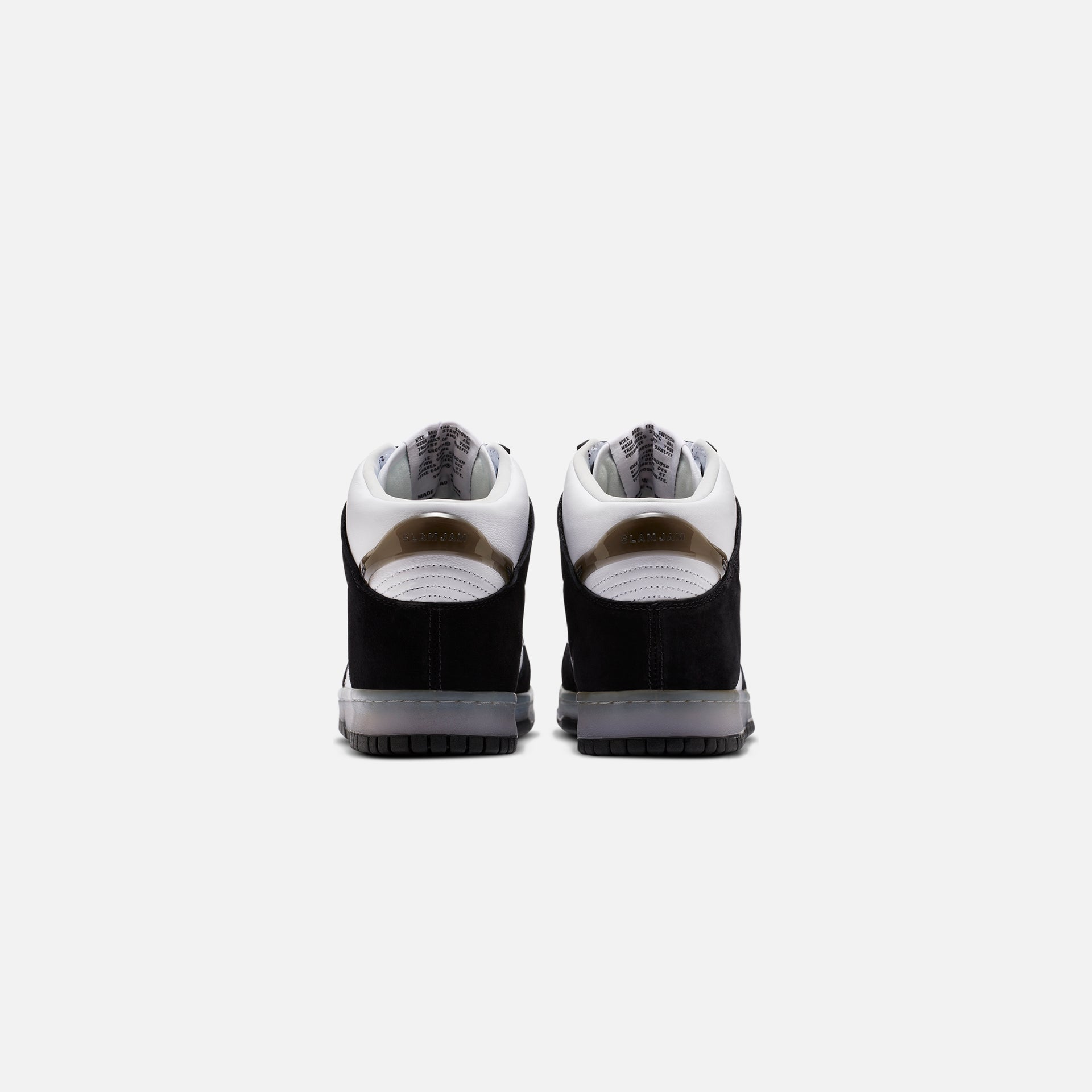 Nike x Slam Jam Dunk High - White / Clear / Black