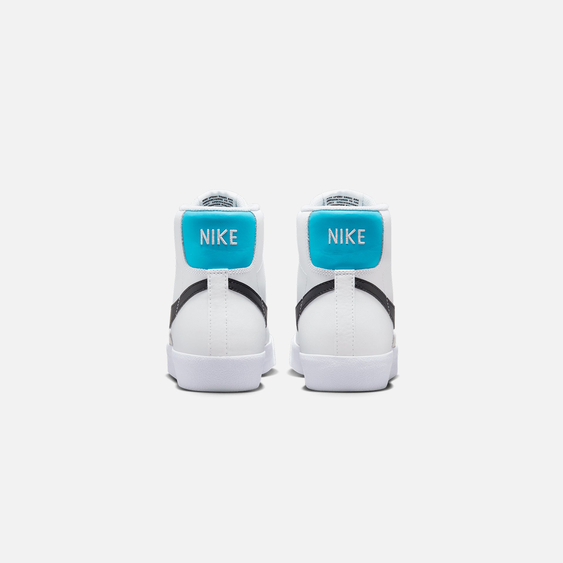Nike Grade School Blazer Mid `77 - White / Black / Blue Lightning