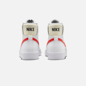 Nike Grade School Blazer Mid `77 - White / Picante Red / Coconut Milk