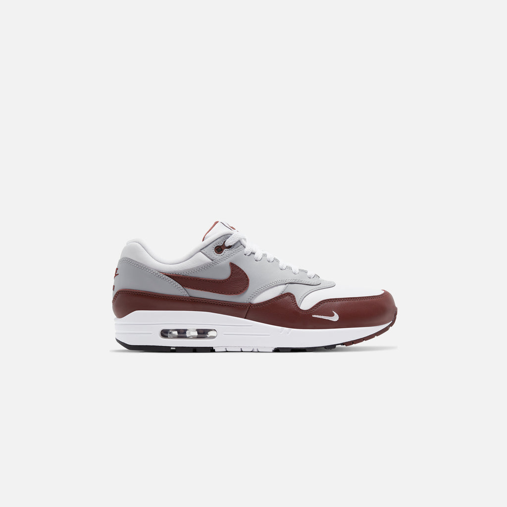 Nike Air Max 1 - White / Mystic Dates / Wolf Grey / Black – Kith