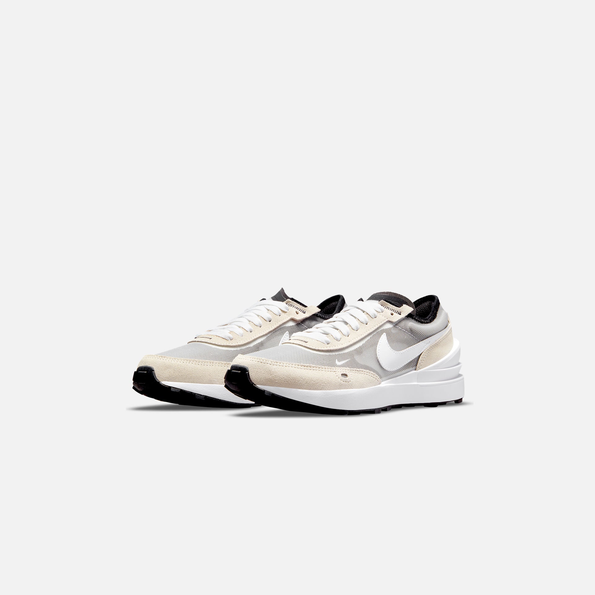 Nike Grade School Waffle One - Summit White / White / Black / Orange