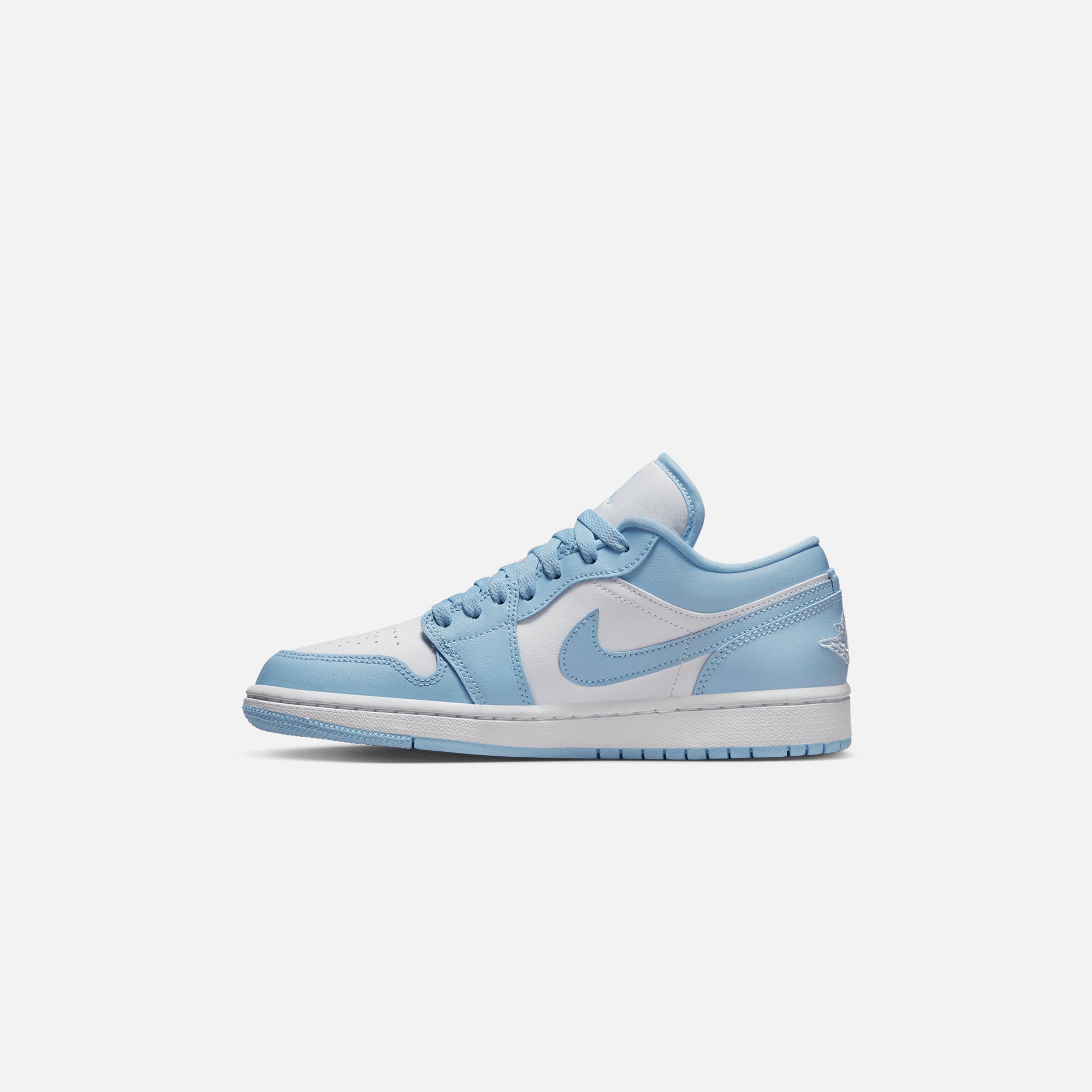Nike Air Jordan 1 Low - White / Ice Blue – Kith