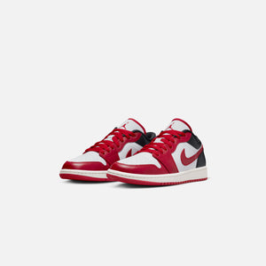 Nike Air Jordan 1 Low - White / Gym Red / Black Sail – Kith