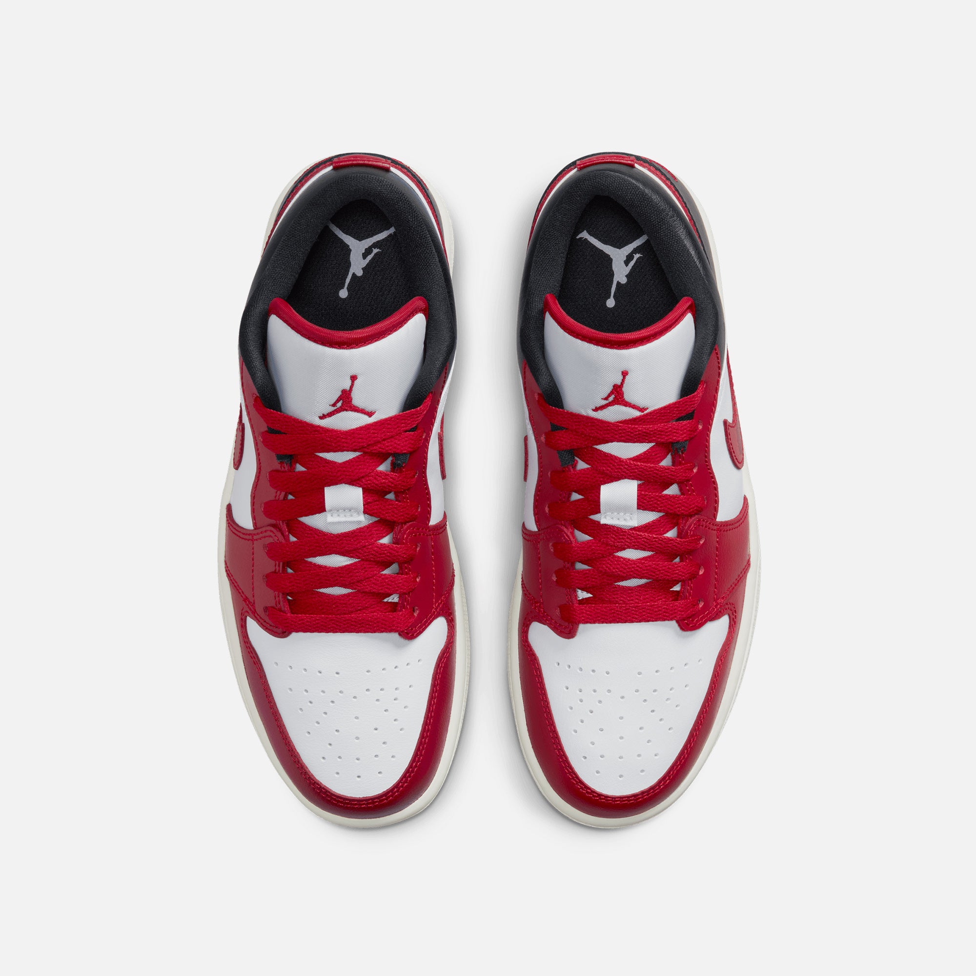 air jordan 1 black sail white gym red