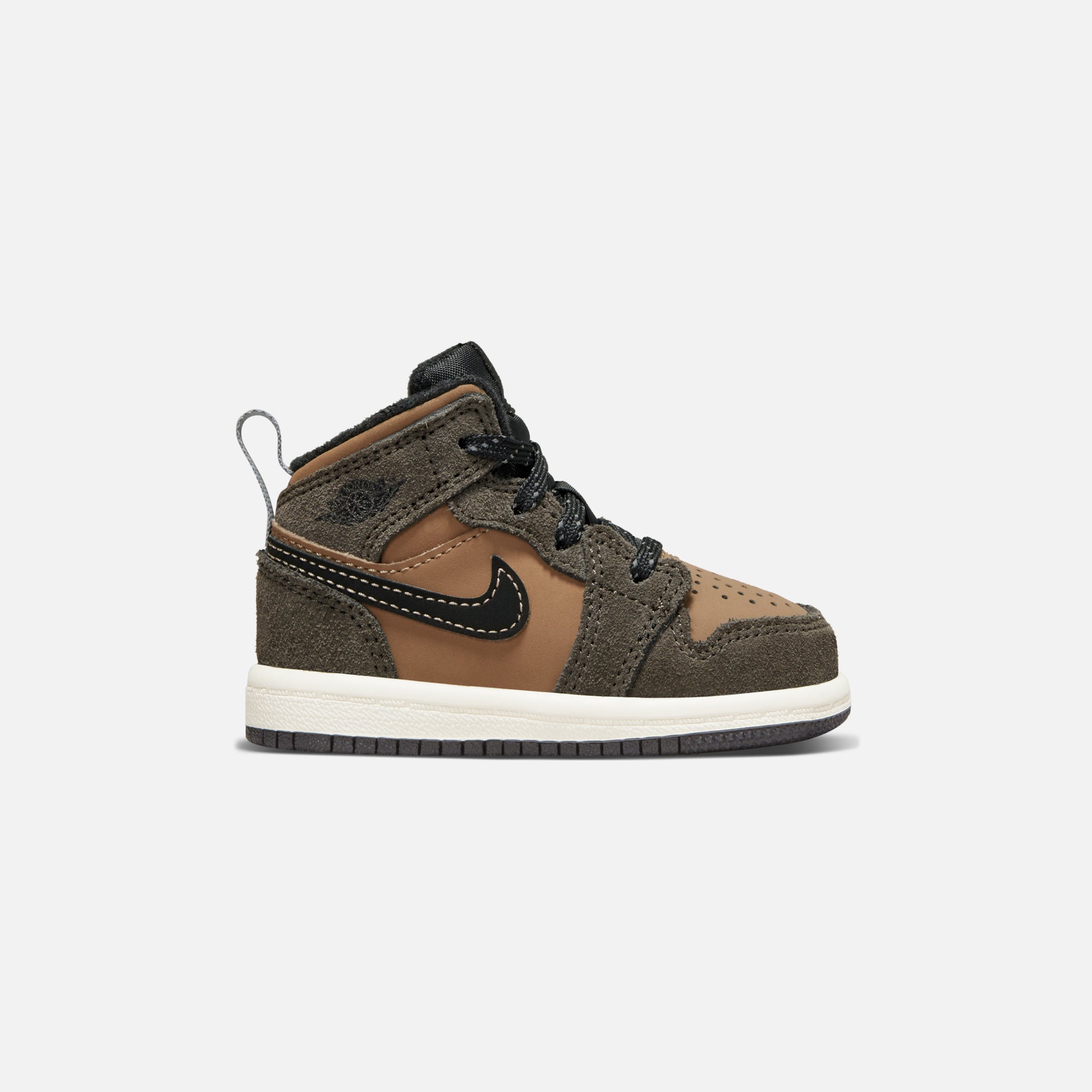 Nike Air Jordan 1 Mid SE - Dark Chocolate / Crimson Bliss / Archaeo