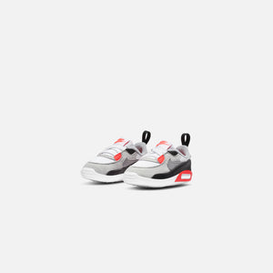 Nike Crib Air Max 90 QS - White / Black / Cool Grey / Radiant Red