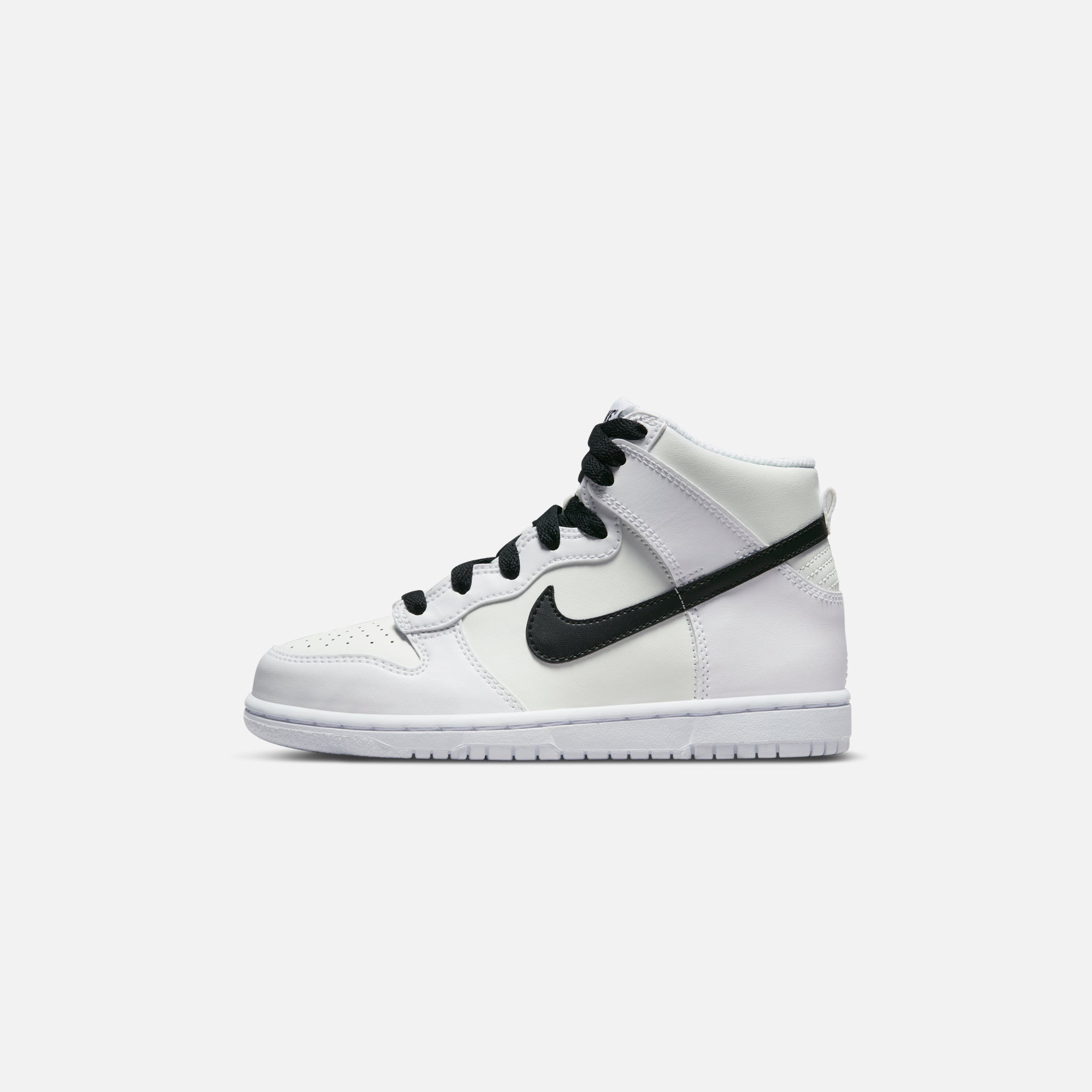 Nike Pre School Dunk High - White / Black / Summit White – Kith