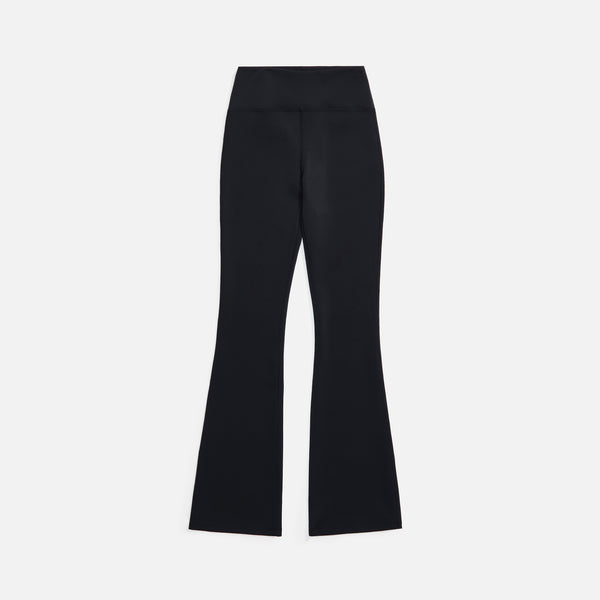 HUGO - High-waisted flared leggings in stretch cotton