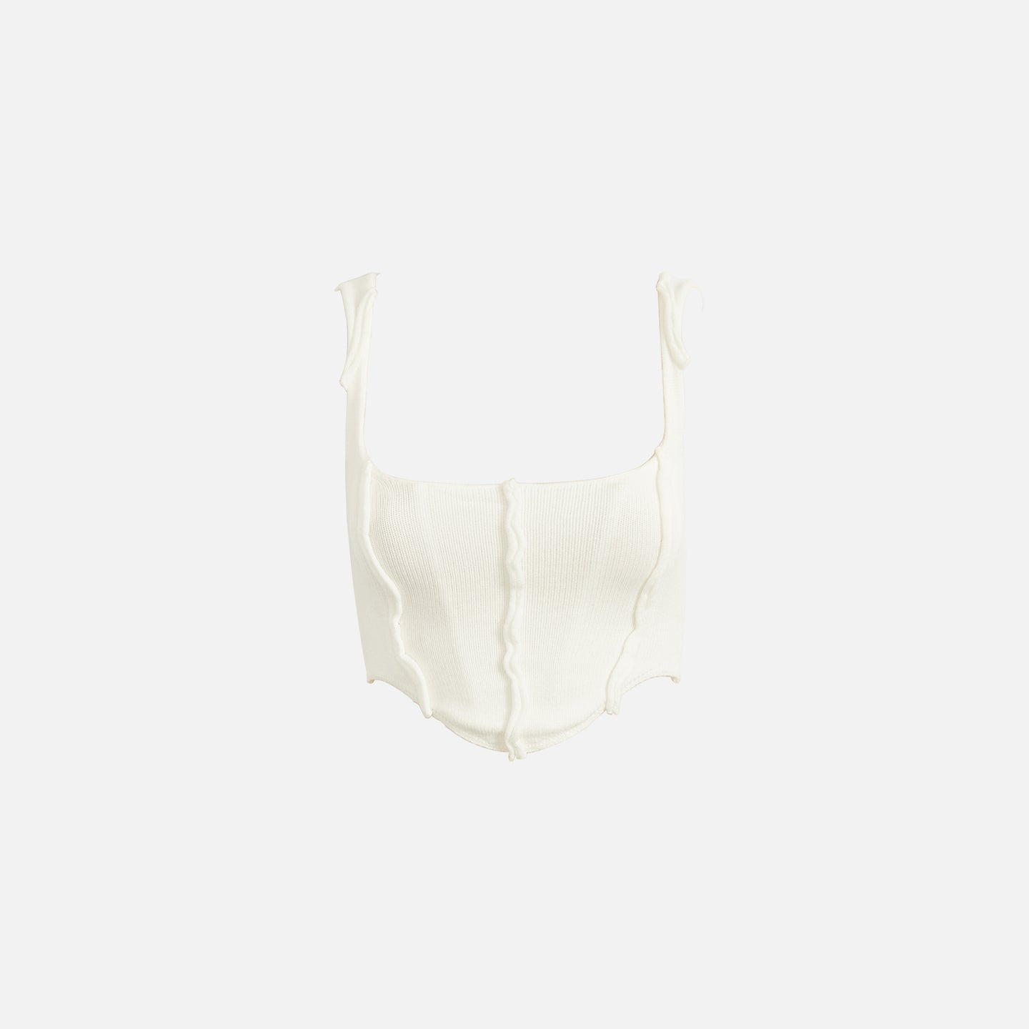 GUIZIO Open Seam Knit Corset - Wind – Kith