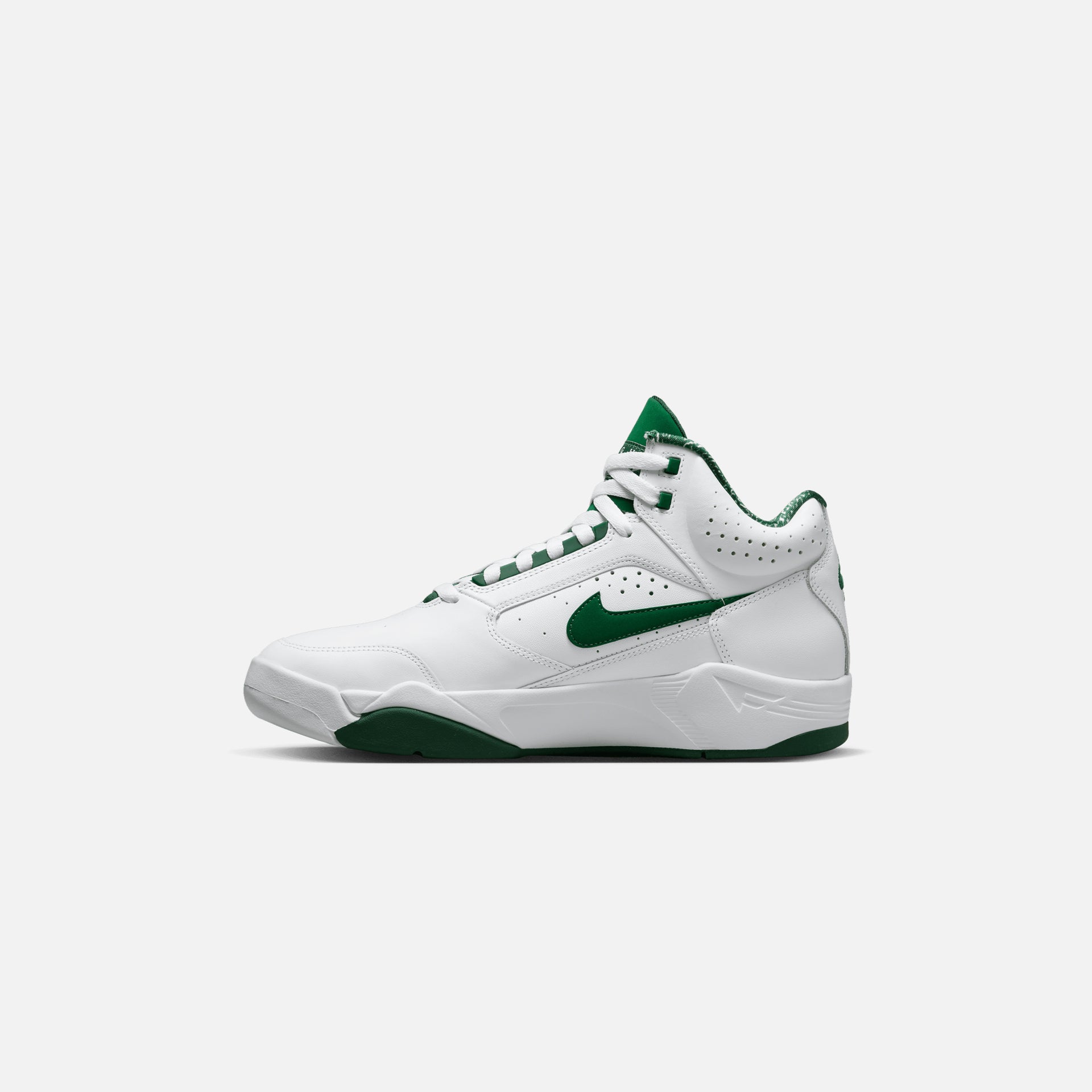 Nike Air Flight Lite Mid - White / Gorge Green