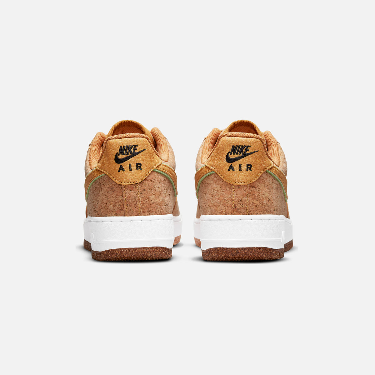 Nike Air Force 1 '07 Premium - Multicolor / Metallic Gold / Flax / Lime Glow