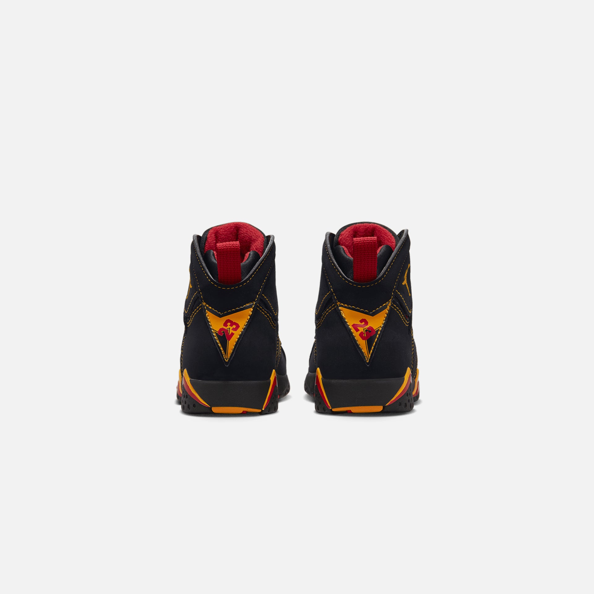 Nike Pre-School Air Jordan 7 Retro - Black / Citrus / Varsity Red