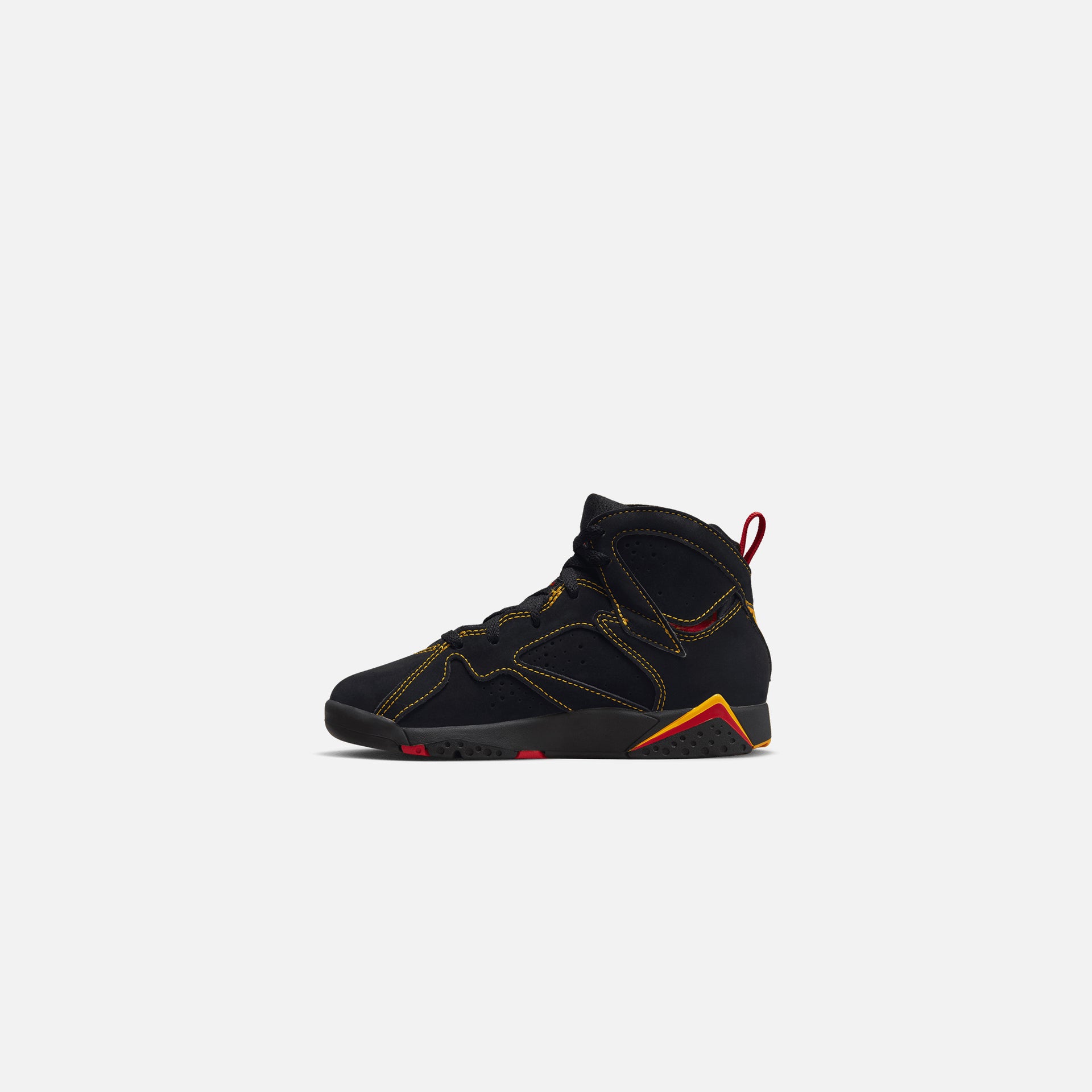Nike Pre-School Air Jordan 7 Retro - Black / Citrus / Varsity Red