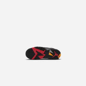 Nike Pre-School Air Jordan 7 Retro - Black / Citrus / Varsity Red