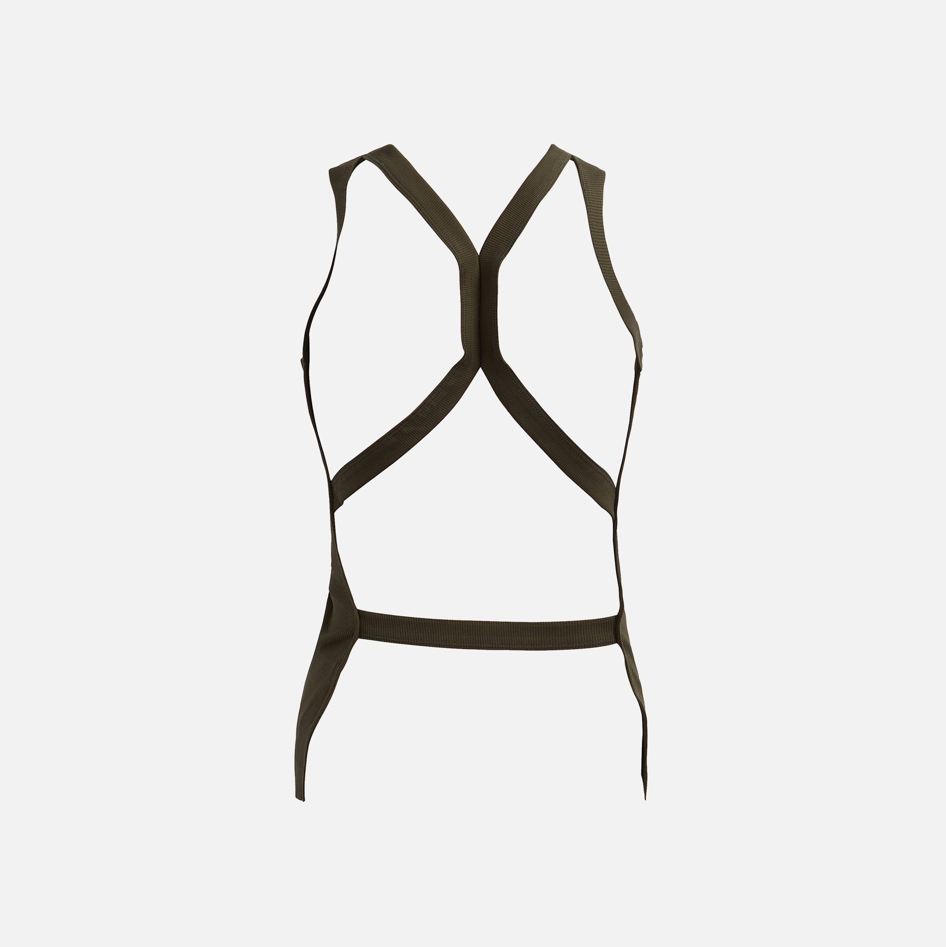 Dion Lee Harness Back Tank - Moss