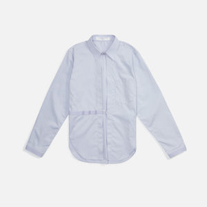 Dion Lee E-Hook Wrap Shirt - Violet Blue