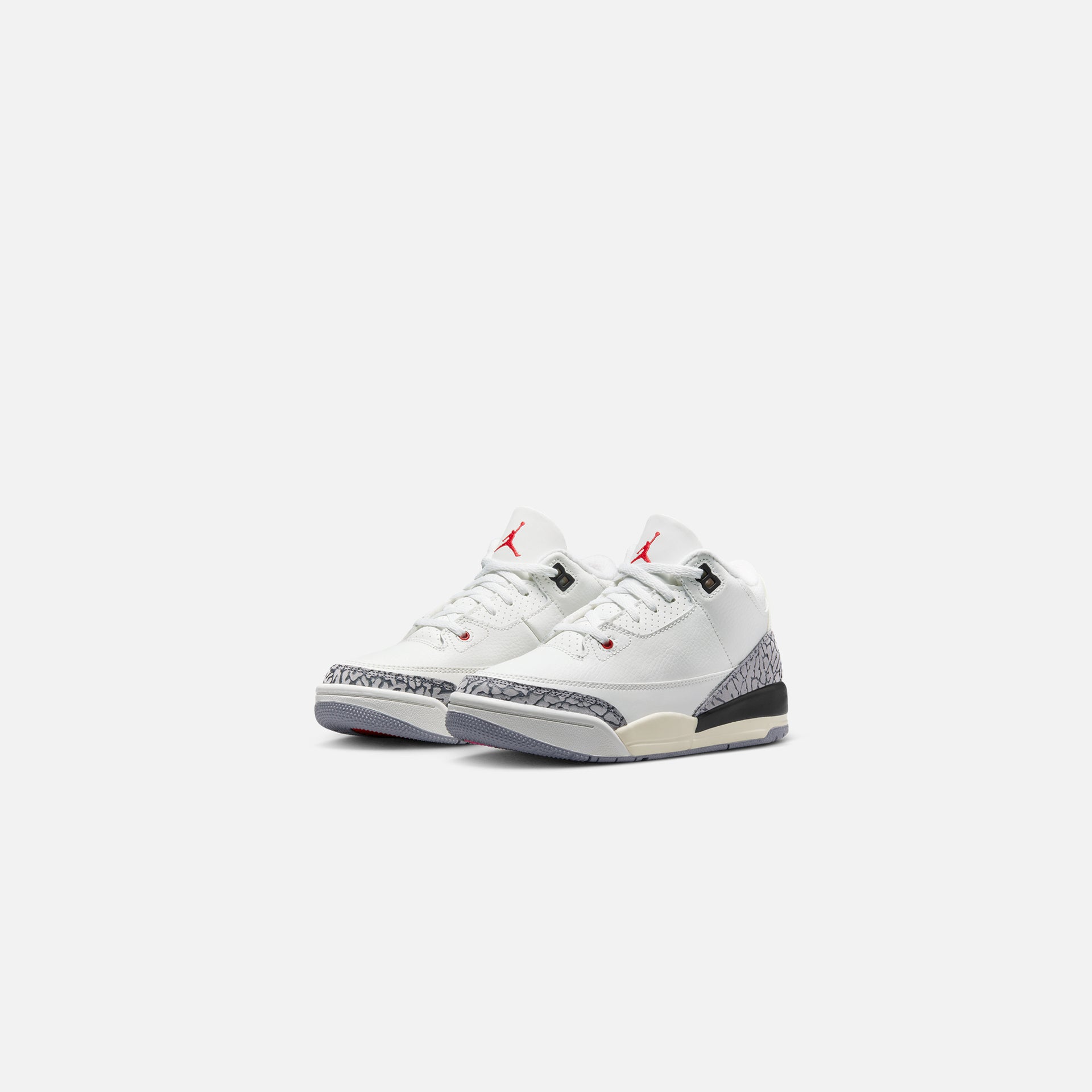 Nike Pre-School Air Jordan 3 Retro - Summit White / Fire Red / Black / Cement