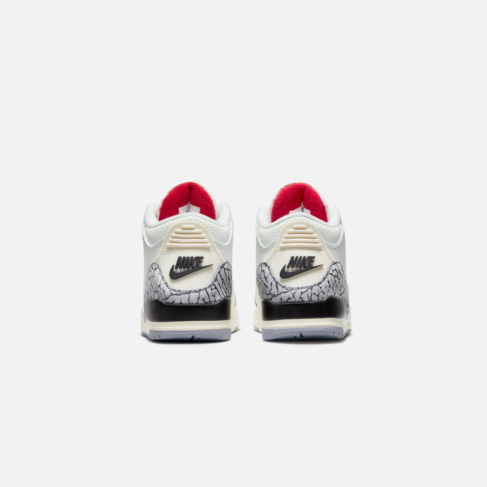 Nike Pre-School Air Jordan 3 Retro - Summit White / Fire Red / Black / Cement