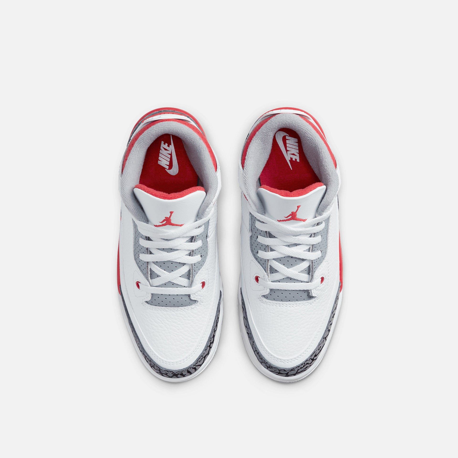 Nike PS Air Jordan 3 Retro - White / Fire Red / Black / Cement Grey