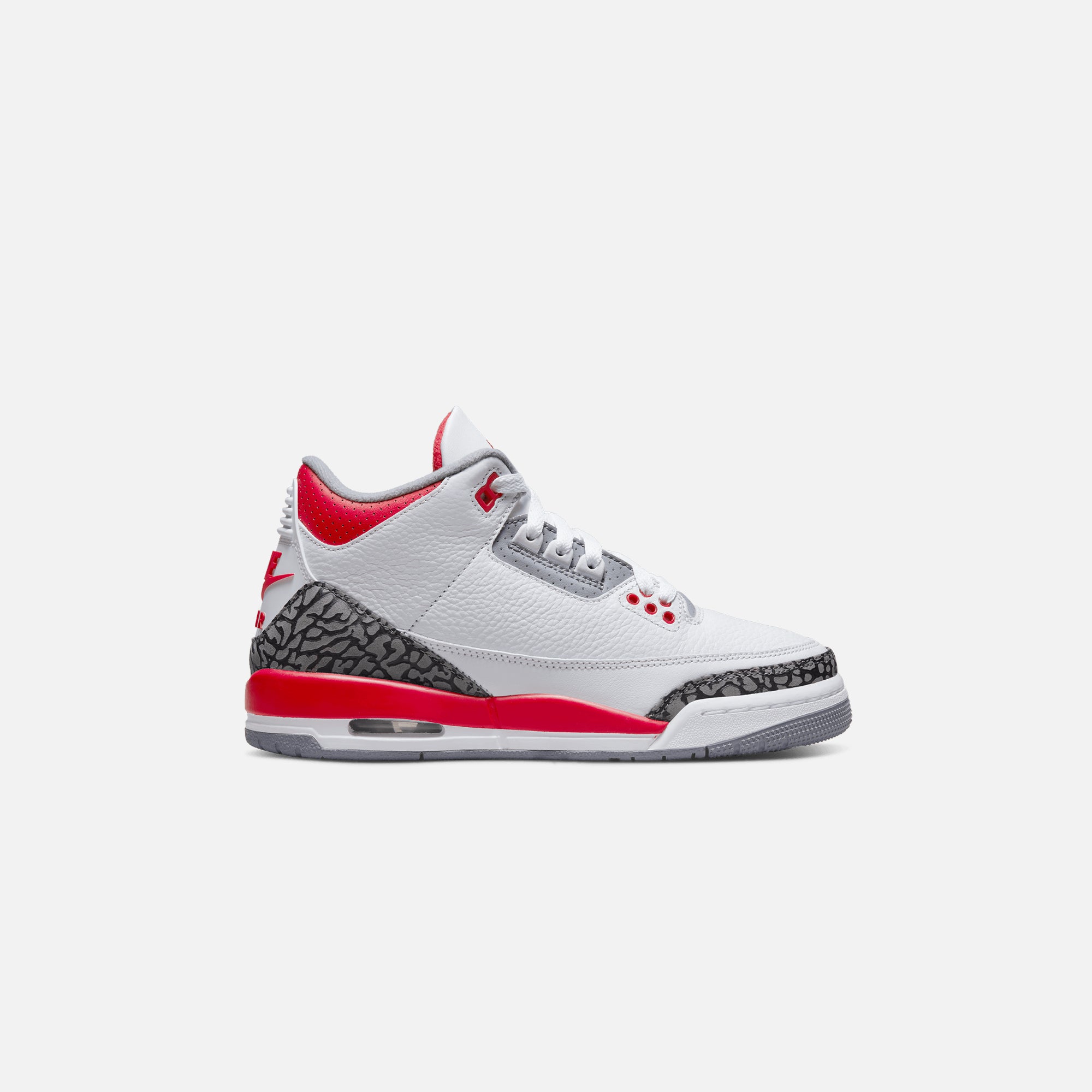 Jordan 3 retro white store fire red cement grey