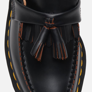 Dr. martens Leather Vintage Adrian Tassel Loafers - Black