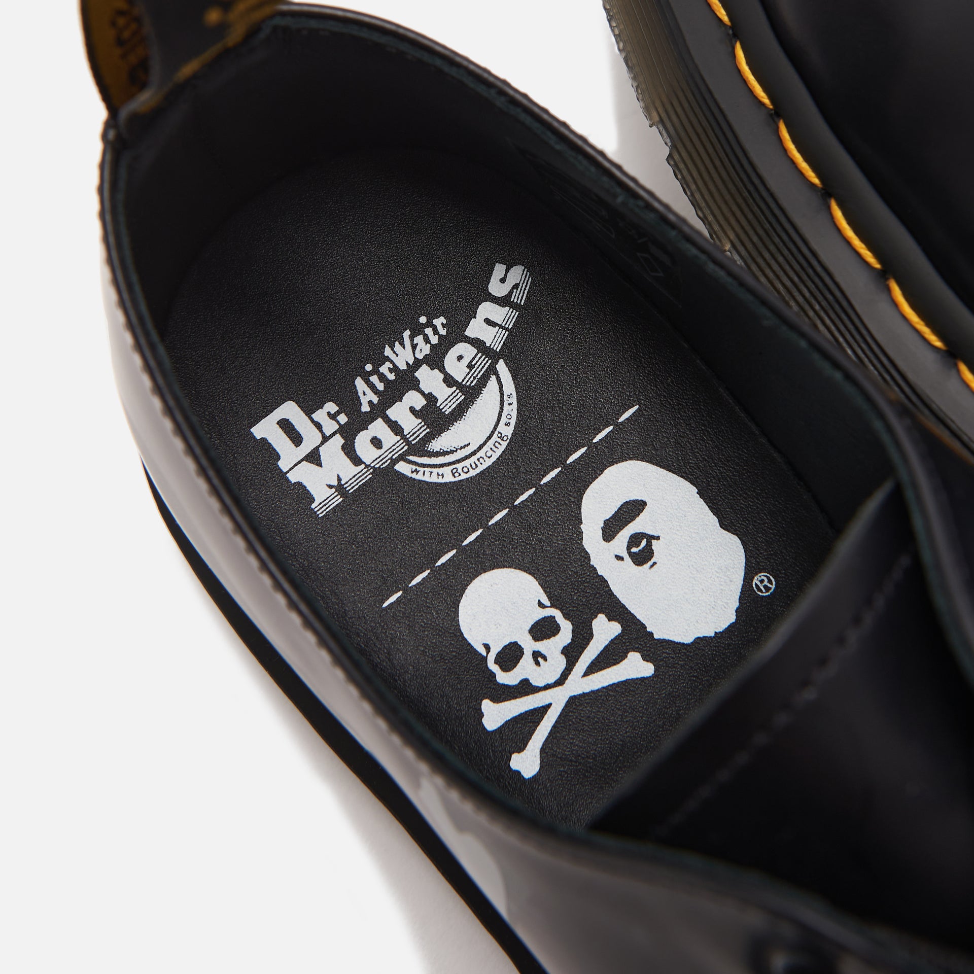 Dr. Martens Mastermind x Bape1461 MMB - Black Smooth