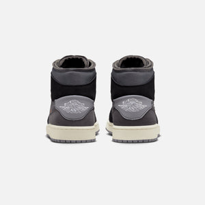 Nike Air Jordan 1 Mid SE Craft “Inside Out” - Black / Light Graphite / Sail / Cement Grey