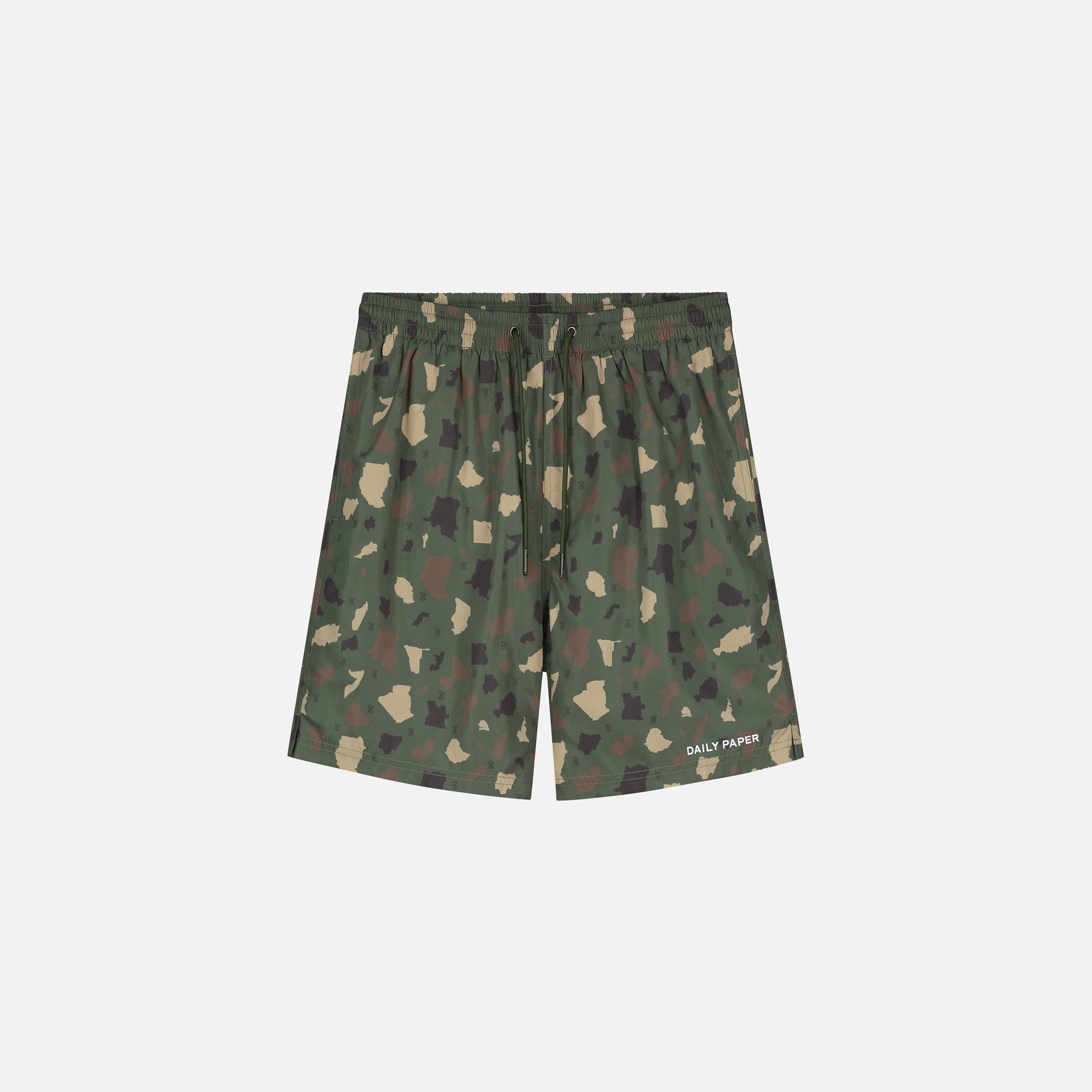 Daily Paper Recamo Swim - Green Camo