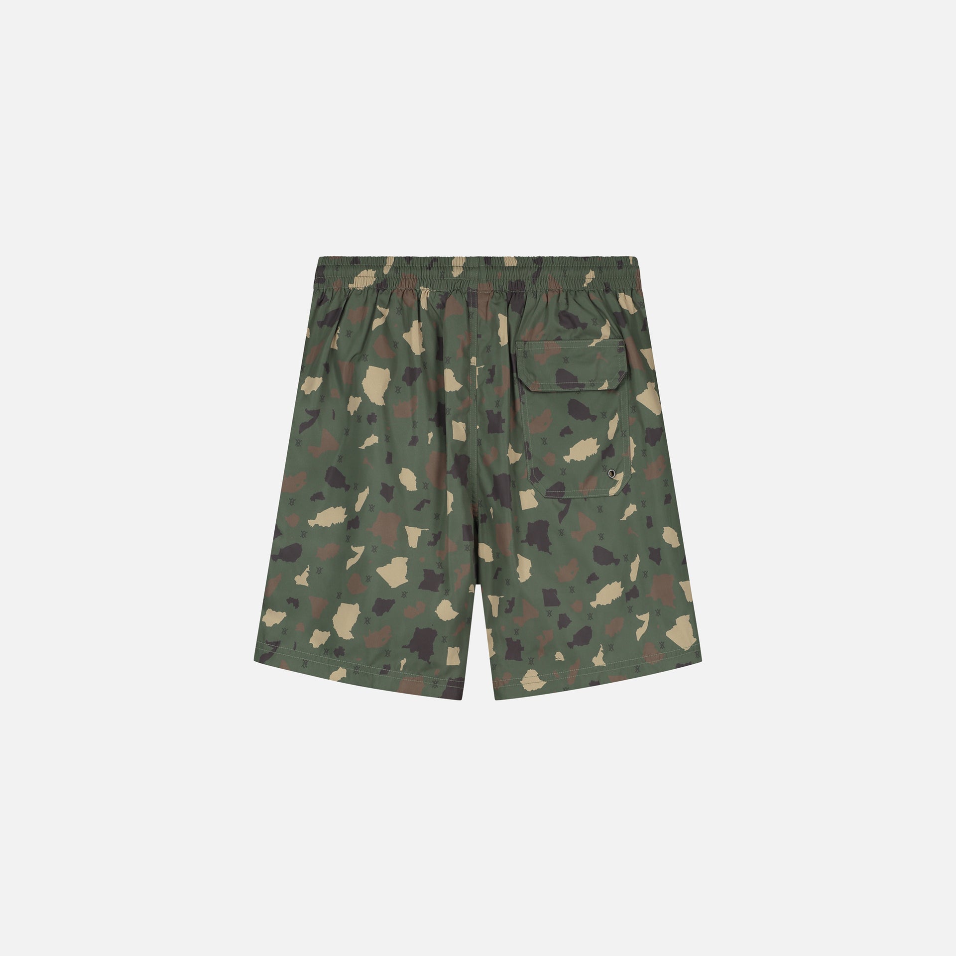 Daily Paper Recamo Swim - Green Camo