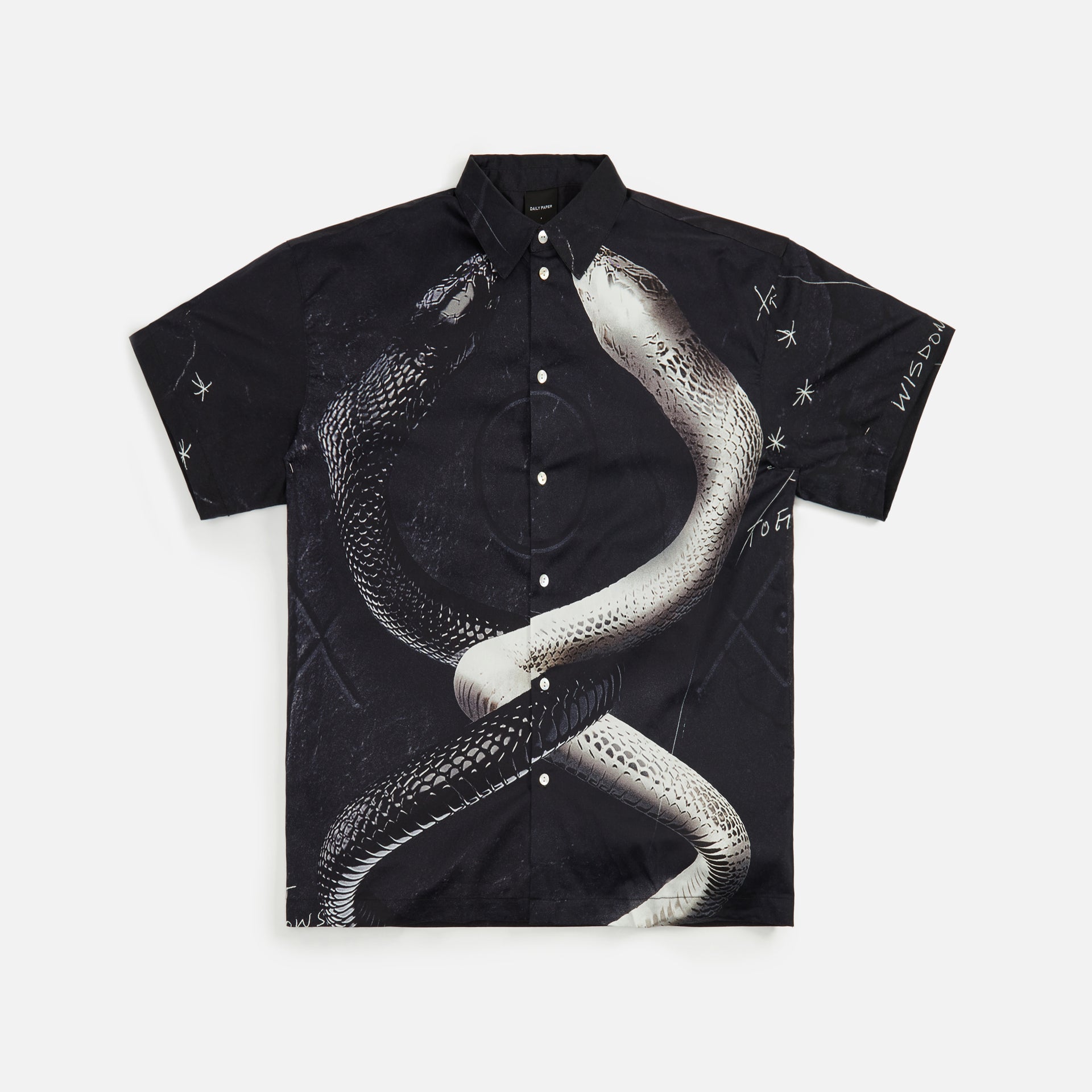 Daily Paper Lair Shirt - Black Snakes