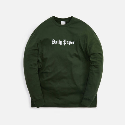 Daily Paper Hocolls L/S Tee - Mountain Green