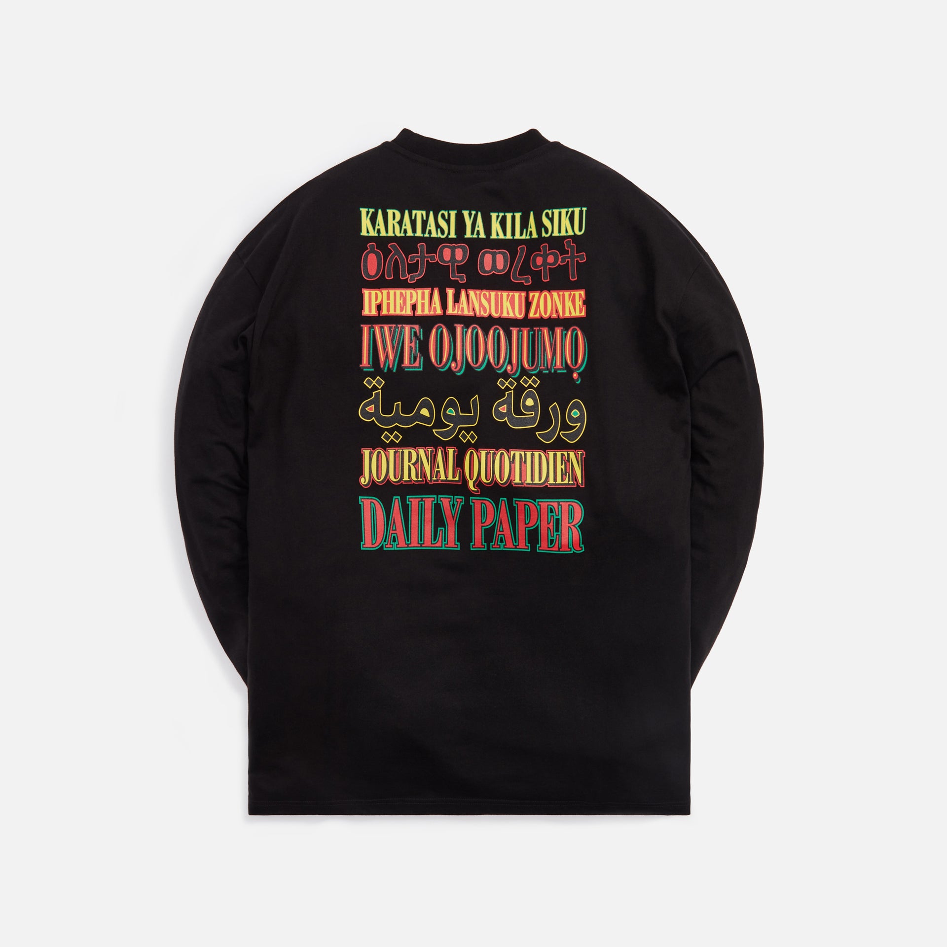 Daily Paper Remulti L/S Tee - Black