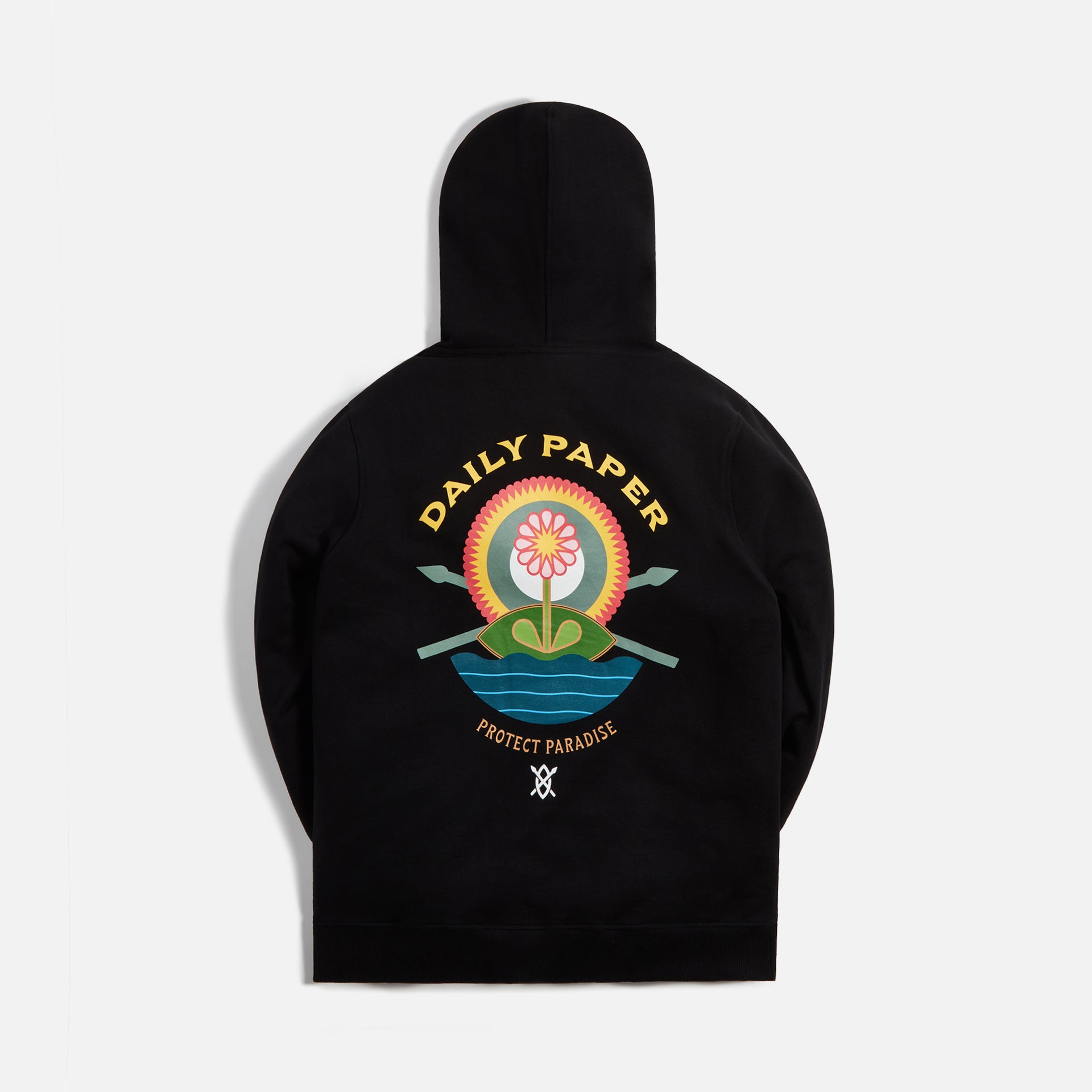 Daily Paper Paisy Hoodie - Black