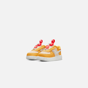 Nike Toddler Air Force 1 Toggle SE - Yellow Ochre / Pearl White /  Bright Crimson / Summit White