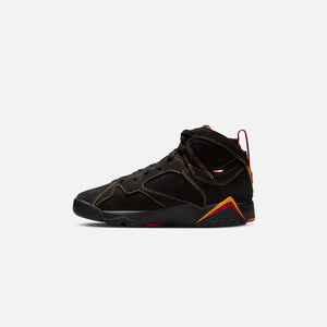Nike Grade School Air Jordan 7 Retro - Black / Citrus / Varsity Red