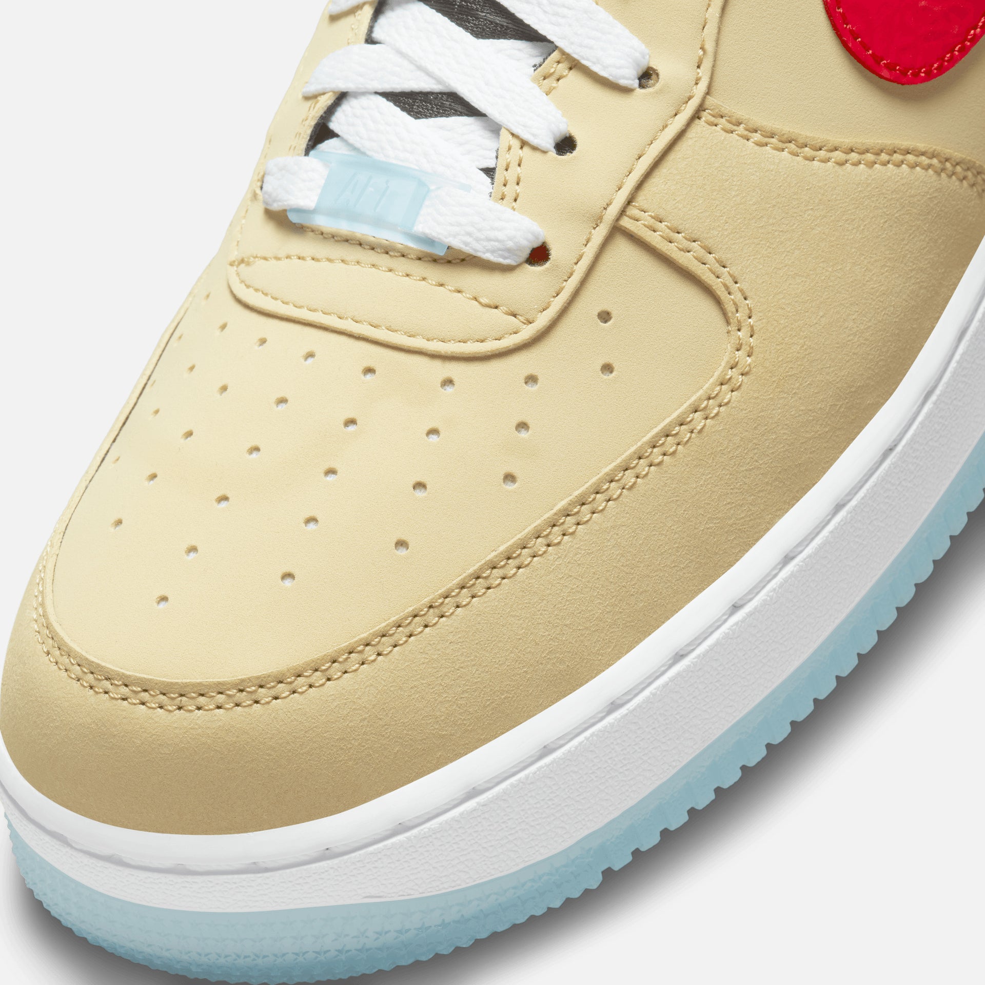 Nike Air Force 1 Lv8 Life On Mars - Tan / Red