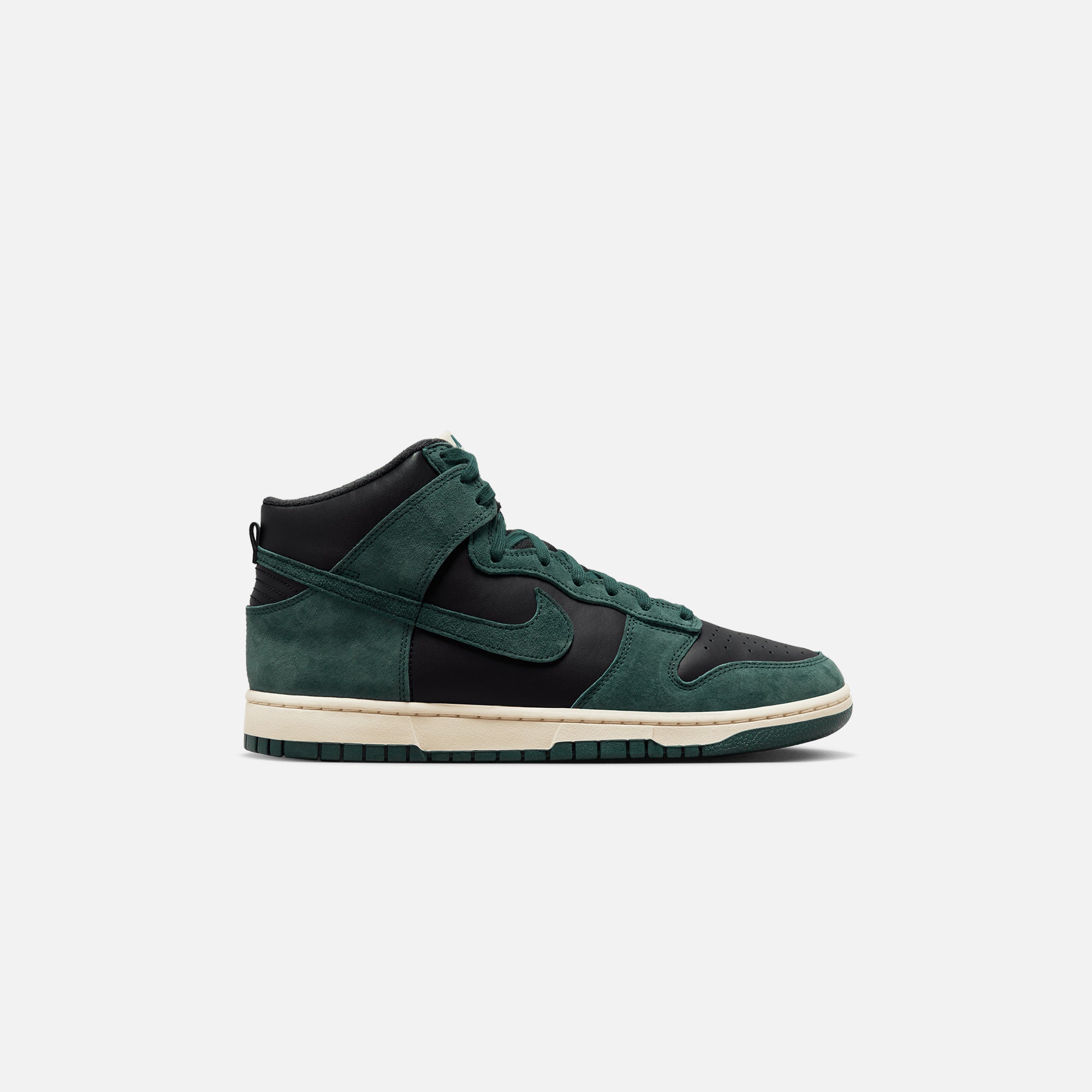 Nike Dunk Hi Retro PRM NBHD - Black / Faded Spruce – Kith