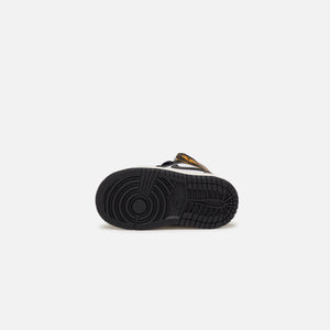 Nike Air Jordan Toddler 1 Mid SE - Black / White / Sail