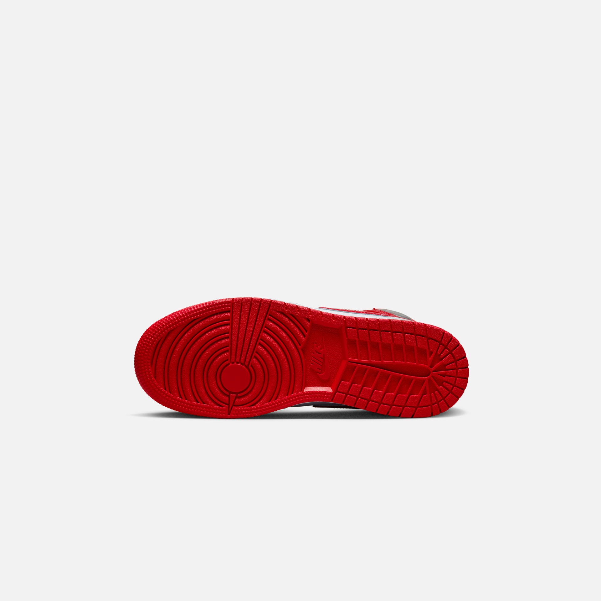 Nike Grade School Air Jordan 1 Mid SS - White / University Red