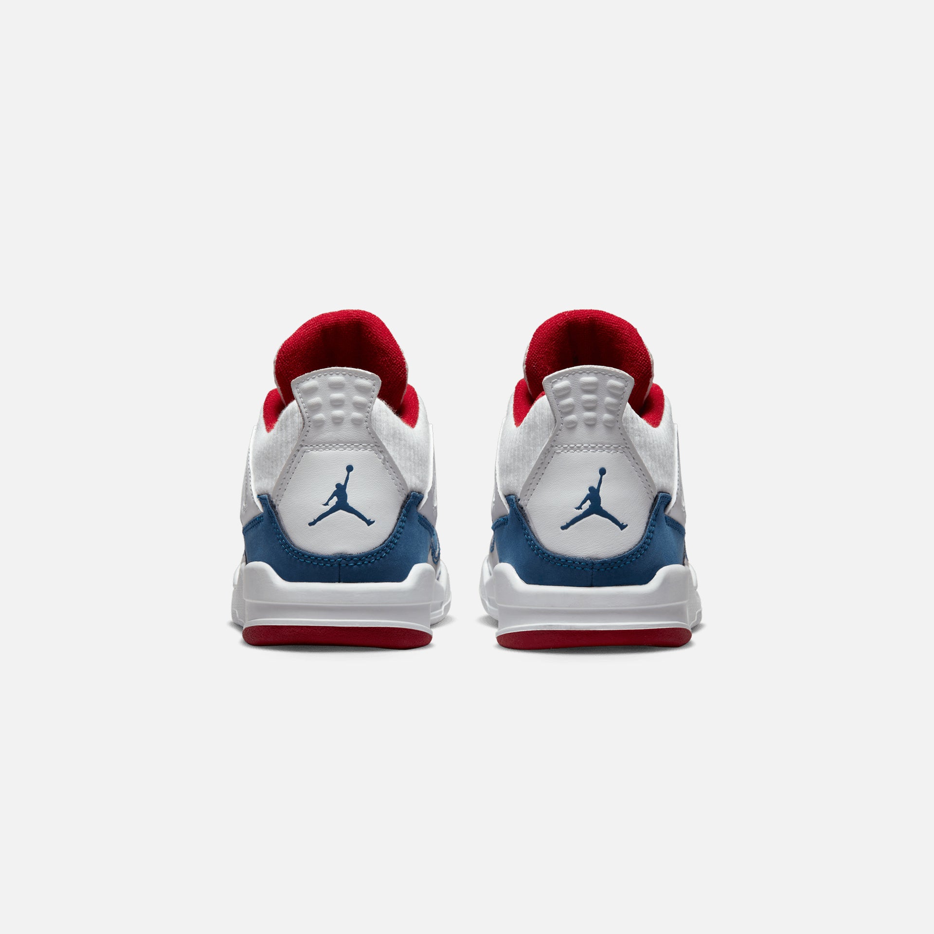 Nike Pre-School Air Jordan 4 Retro - French Blue / White / Gym Red / Pearl White