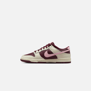 Nike Dunk Low Retro PRM - Pale Ivory / Med Soft Pink / Night Maroon
