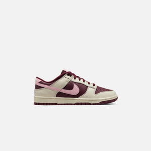 Nike Dunk Low Retro PRM - Pale Ivory / Med Soft Pink / Night Maroon