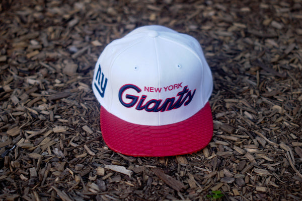 JUST DON New York Giants Script Logo - White / Red – Kith