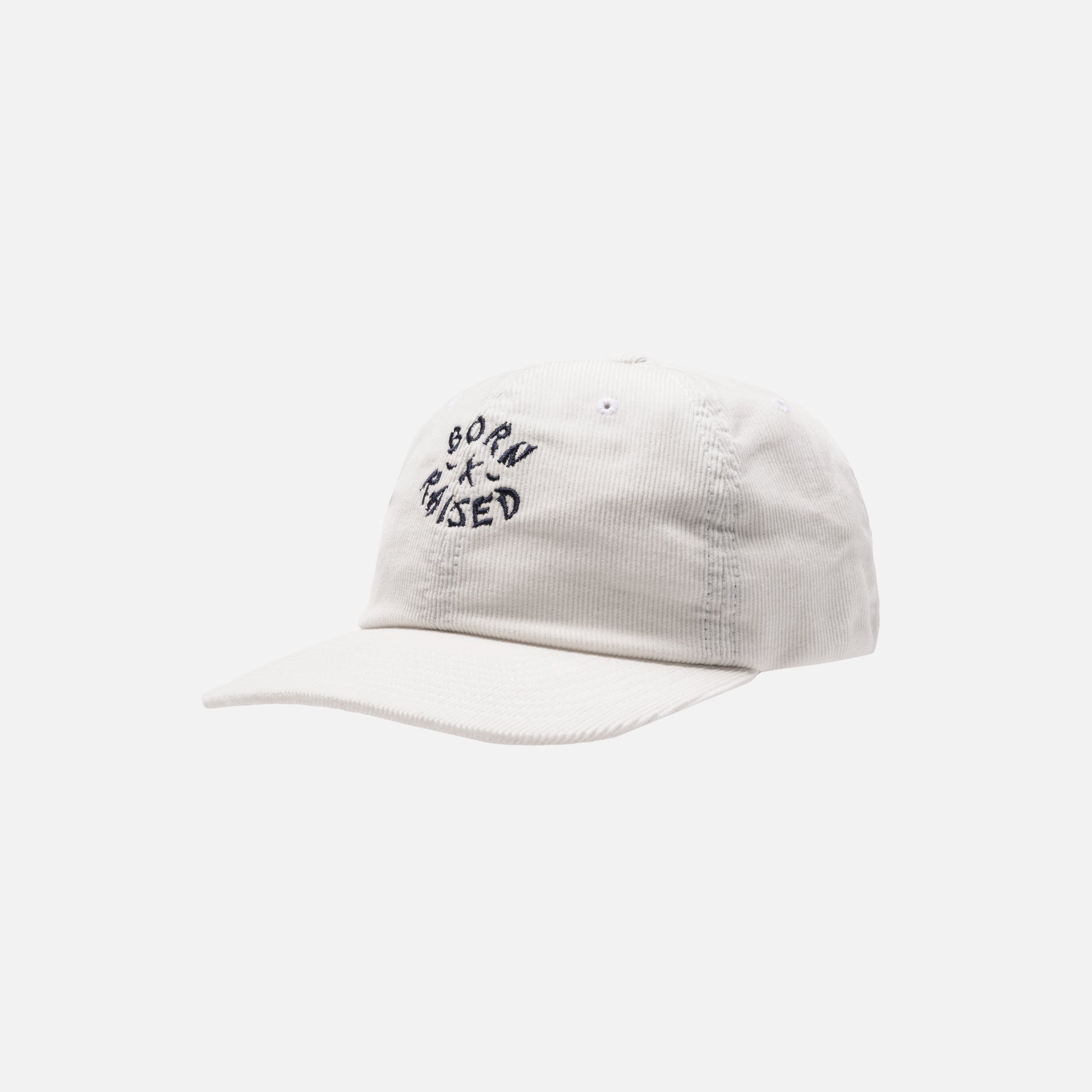 Born X Raised x Mitchell & Ness Westside Rocker Cap - White