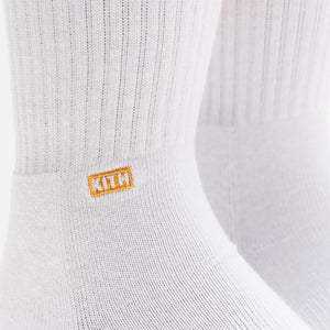 Kith Classics x Stance Fall '18 Crew Sock - White / Gold